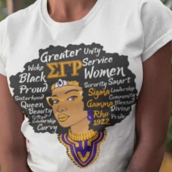 Sigma Gamma Rho Sorority Tee - Picture 1 of 2